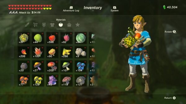 Breath Of The Wild Cooking Guide Gamegravy
